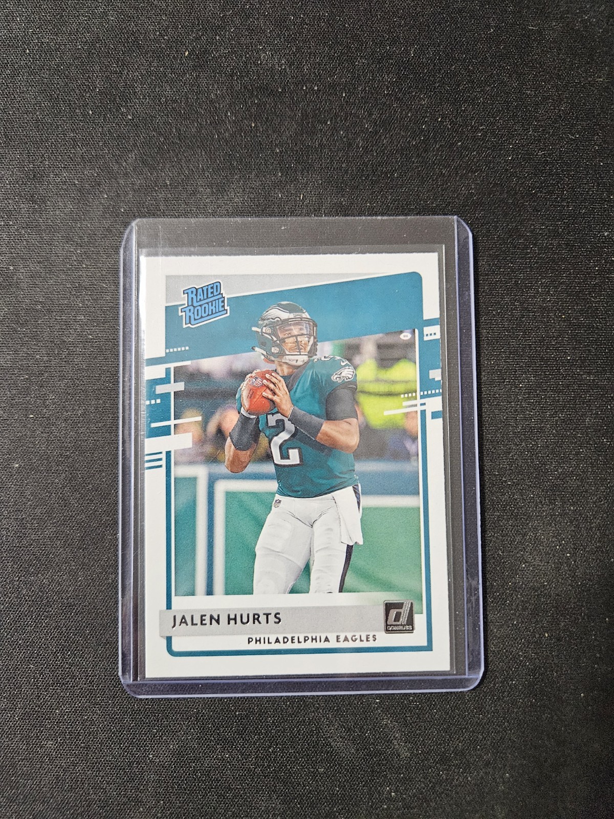 2020 Panini Donruss Optic Rated Rookie Variation Jalen Hurts 314 (RC)