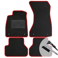 Velours Fußmatten Set Automatten ROTE passend für: VW Passat B1 1973-1988