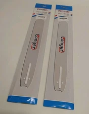 Set Of 2 14" Chainsaw Guide Bar 3/8'' LP Fits Husqvarna, Echo, Craftsman, Poulan