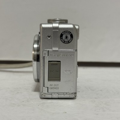 Sony Cyber-shot DSC-W1 5.1MP Digital Camera - Black for sale