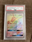 Pokémon Rayquaza GX 177 Secret Rare PSA 9