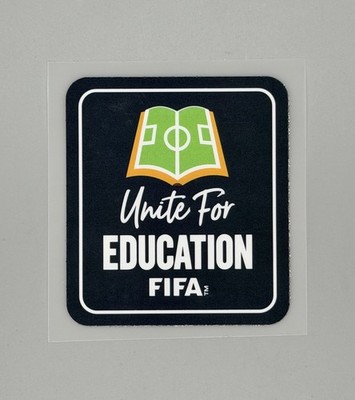 2026 FIFA World Cup Soccer Jersey Quarter - Final Player Issue Education Patch
