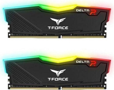 Team Arbeitsspeicher DDR4 3600MHz 16GB C18 Delta RGB black K2  (Gebraucht)
