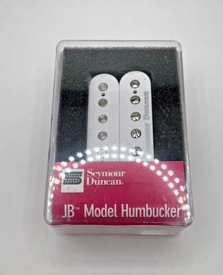 Seymour Duncan SH-4 JB Model Humbucker PICKUP White Electric Guitar *USED* #M12