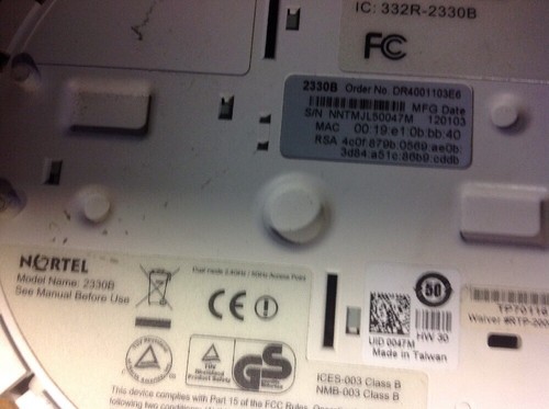 Nortel Wireless Access Point 2330B - Picture 5 of 6