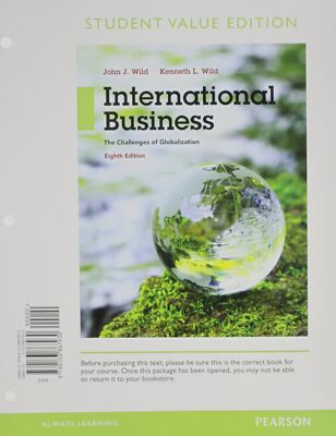 International Business: The Challenges of Globalization, Student Value Edition
