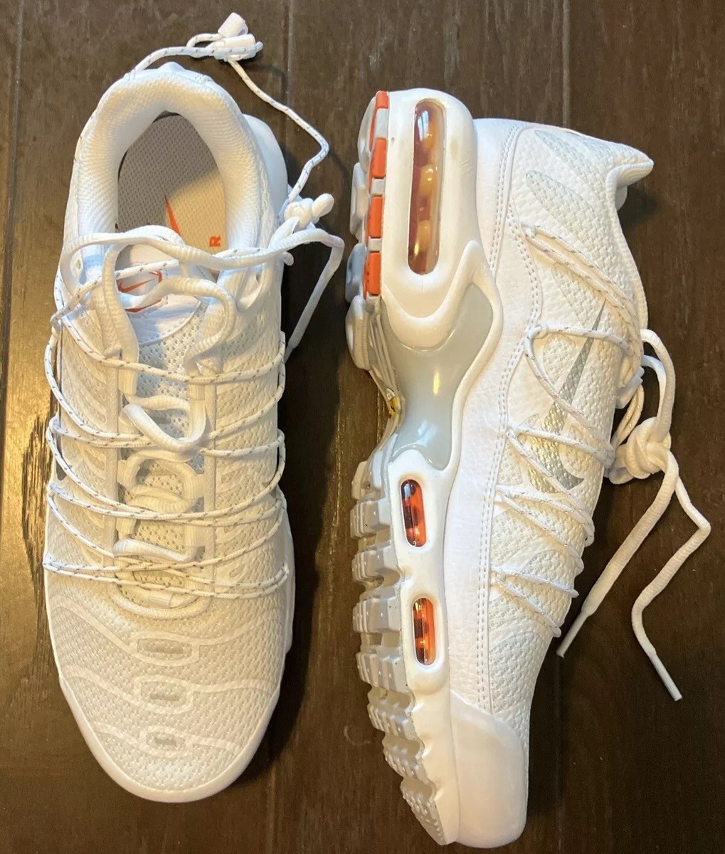 Size Nike Air Max Plus Utility White Safety Orange