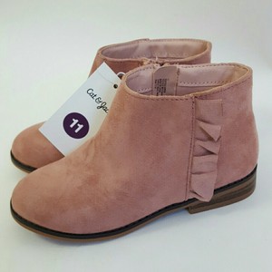 girls faux suede boots