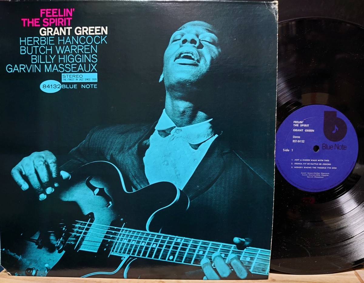 GRANT GREEN &ldquo;FEELIN' THE SPIRIT&rdquo; US BLUE NOTE BST-84132 UA LP 