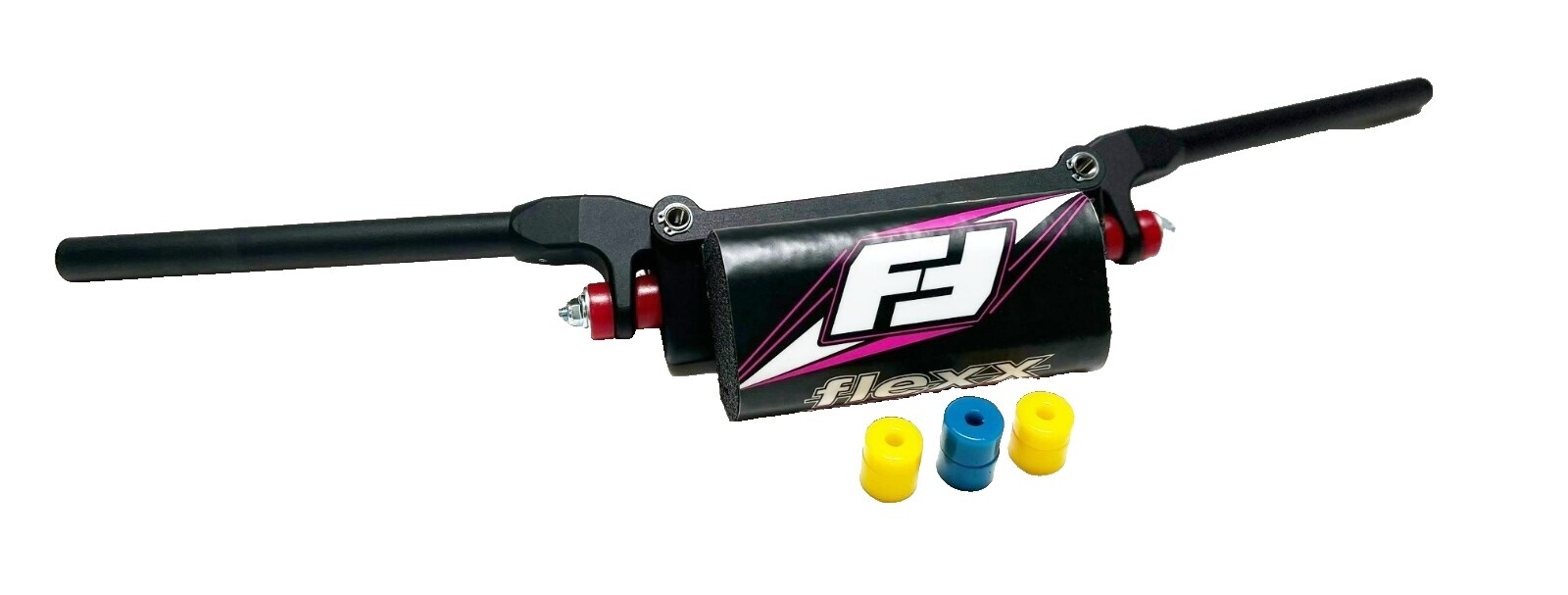 Fasst Flexx 14 Quad Handlebars Black Rox 2 Riser Grips Yamaha YFZ 450 YFZ 450R