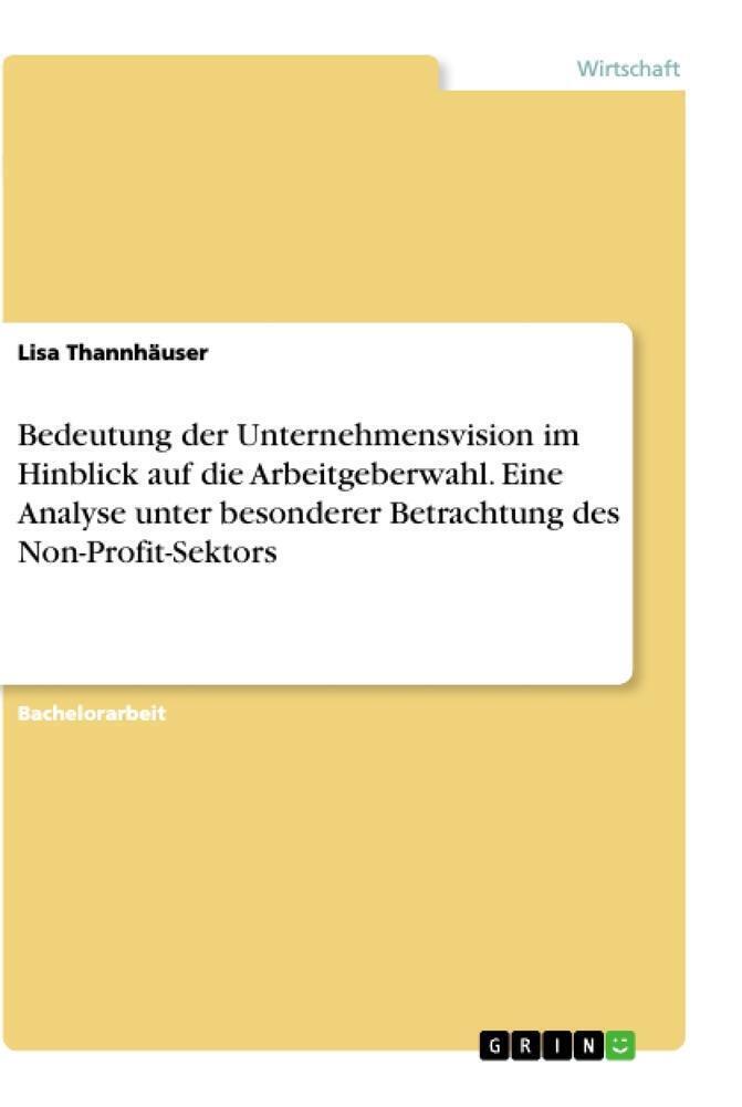 Thumbnail - Bedeutung Der Unternehmensvision Hinblick Auf Die Arbeitgeberwahl.