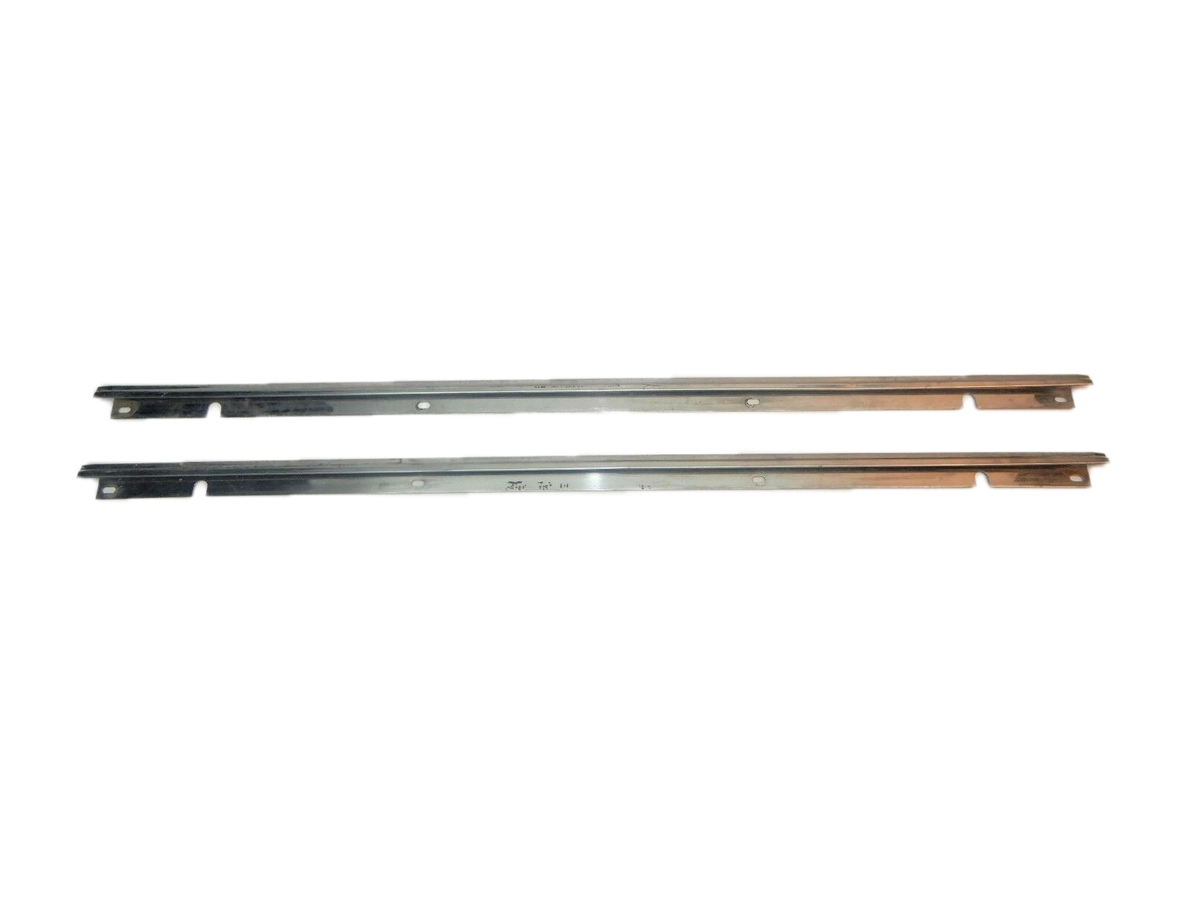 Jeep Wrangler YJ CJ 81-95 Full Door Chrome Trim Panel Metal