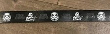 Boys Black Rubber Star Wars Storm Trooper Belt Size S/M