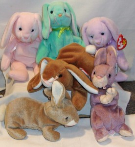 beanie baby easter bunny