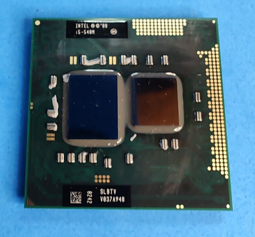 Intel Core i5-540M Dual-Core 2.53GHz Socket G1 Laptop CPU Mobile ...