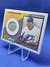 Anthony Alford - Topps Heritage 67' Mint Autograph #93/99⚾️🔥⚾️🔥