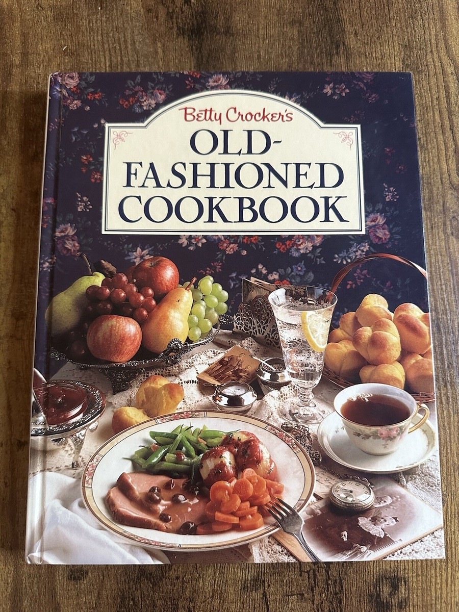 Vintage 1990 Betty Crocker's Old-Fashioned Cookbook Recipes