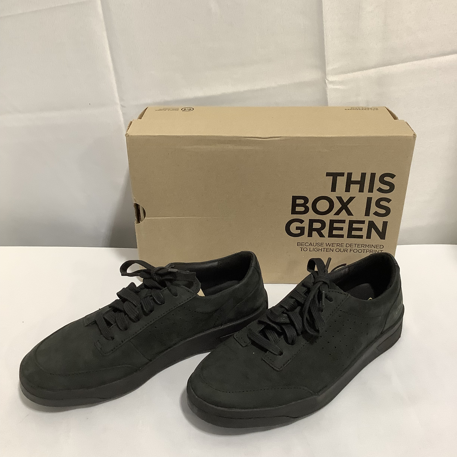 Clarks Men's Hero Air Lace Black Nubuck 