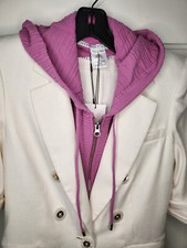 VERONICA BEARD Dickey Jacket Insert Women Pink DUNA Orchid HOODIE NWT