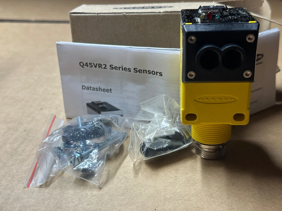 Banner Engineering 37005 Q45VR2FQ Q45 Photoelectric Sensor 5A 90-250V AC - Image 3 of 4