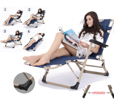 GARDEN CHAIR SUN LOUNGER OUTDOOR GARDEN FOLDING