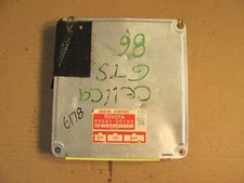 86-87 TOYOTA CELICA 3SGELC ENGINE DENTED COVER ECU ECM COMPUTER 89661-20160