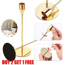 3pcs Nordic Tall Candlestick Candle Holders Dinner Decoration for Taper Candles