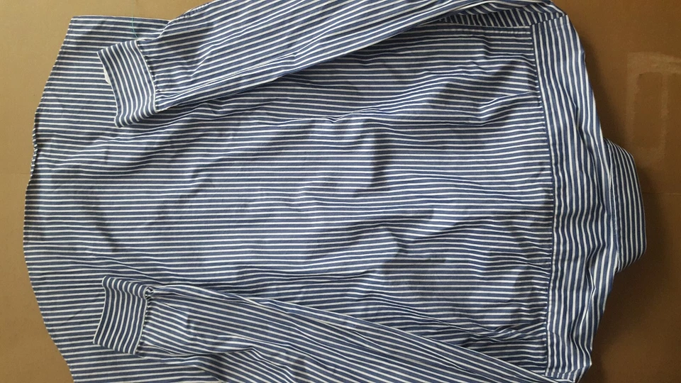 BEN SHERMAN - Camisa informal con botones de calce clásico a medida - 15 1/2 - 32/33 Foto 4 de 4