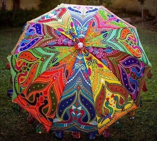 Indian Handmadeparty Wedding Theme Parasol Garden Umbrella Patio Decorative 72