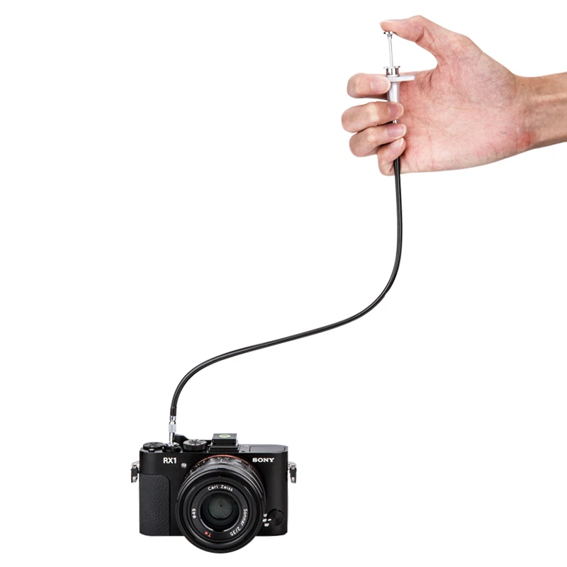 JJC 40cm Mechanical Shutter Release Cable fr Fujifilm X100VI X100V X-T4 X-T30 - Image 3 of 4