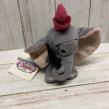 Disney Store Dumbo 8 Inch Bean Bag Plush - New with Tags