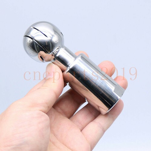 3/8" Rotating Tank Cleaning CIP Nozzle Female Thread Rotary Sanitary Spray Ball - Picture 6 of 8