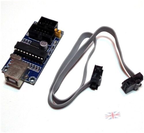 USBTiny USBtinyISP AVR ISP Programmierer für Arduino Bootloader MEAG2560 UNO R3 UK - Bild 2 von 2