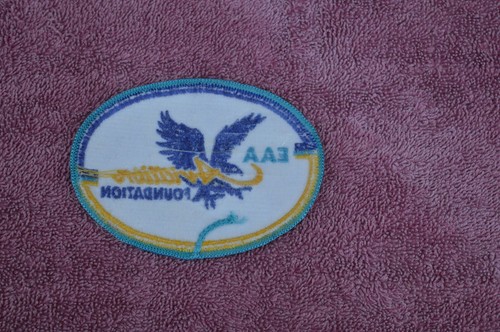 Vintage EAA Aviation Foundation Kappe Uniform 4" Aufnäher ** - Bild 2 von 2