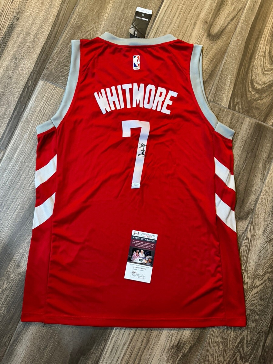 Cam Whitmore Signed Houston Rockets Jersey Villanova Wildcats NBA