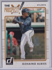 2017 Donruss The Prospects #TP4 Ozhaino Albies