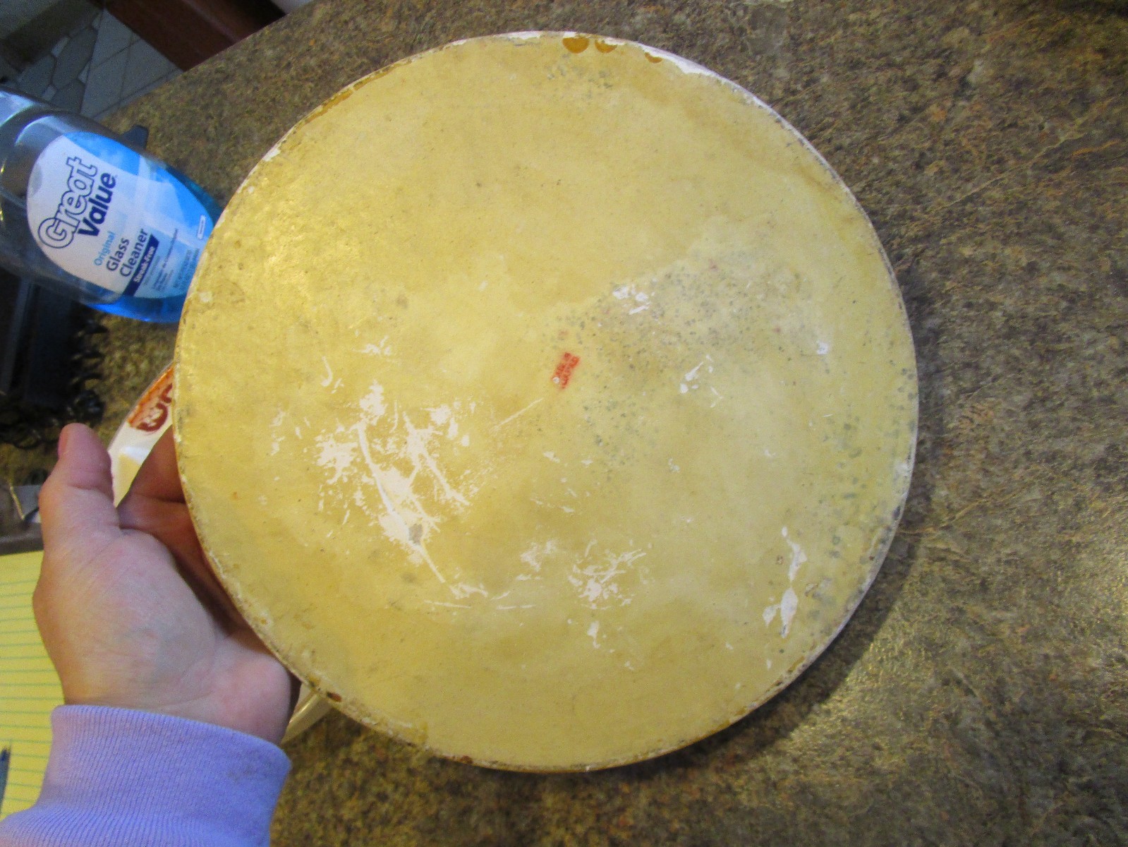 Vintage Japanese Ceramic Divided Hand Painted Ceramic Tray in wood box
