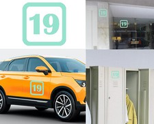 Number 19, Sticker Vinyl Version v1sq B XL