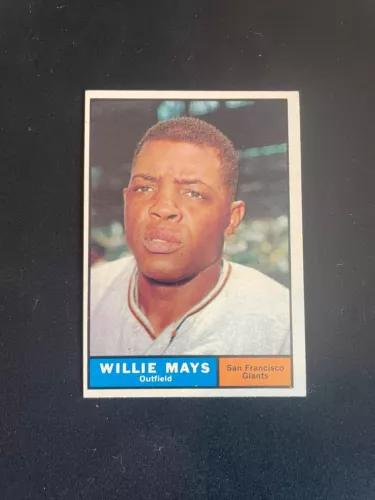 1961 Topps #150 Willie Mays EX-EX/NM