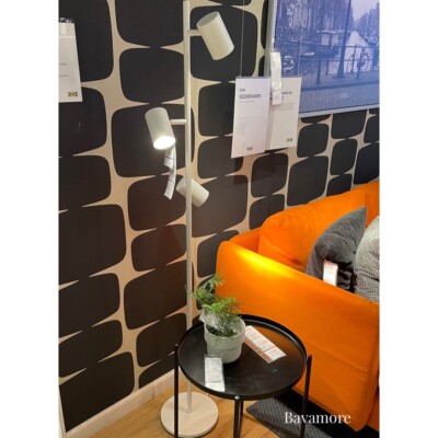 【新品未使用】IKEA NYMÅNE  フロアランプ 3スポット, ホワイト NYMÅNE ニーモーネ フロアランプ 3スポット, ホワイト - IKEA