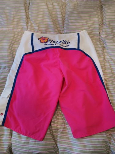 Costume Surf rosa fluo tg 40 Costumi mare Donna short bermuda pantaloncino  sport | eBay