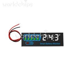 LED Battery Level Display Li-ion Lead Acid Battery Capacity Voltmeter Module