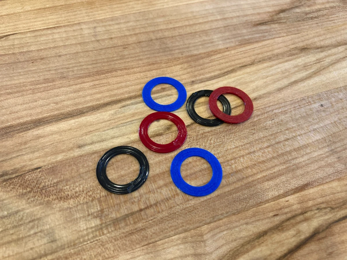 Clarinet Tuning Rings Big 6 pc Set Fits Almost All Models Multiple Thicknesses