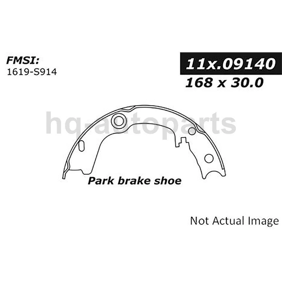Kit de herrajes de freno trasero para Kia Forte 2013 2012 2011 2010 Foto 3 de 4