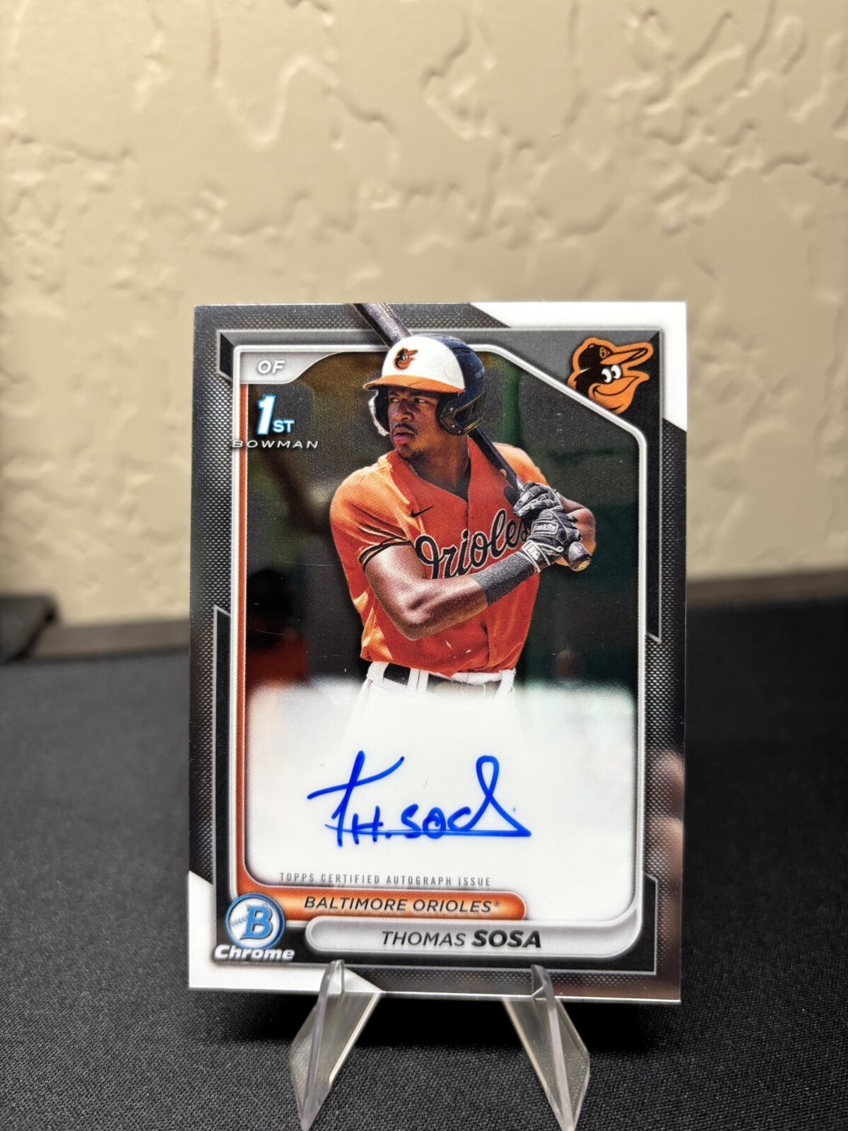 2024 1st Bowman Chrome - Prospect Auto Thomas Sosa (AU, RC)