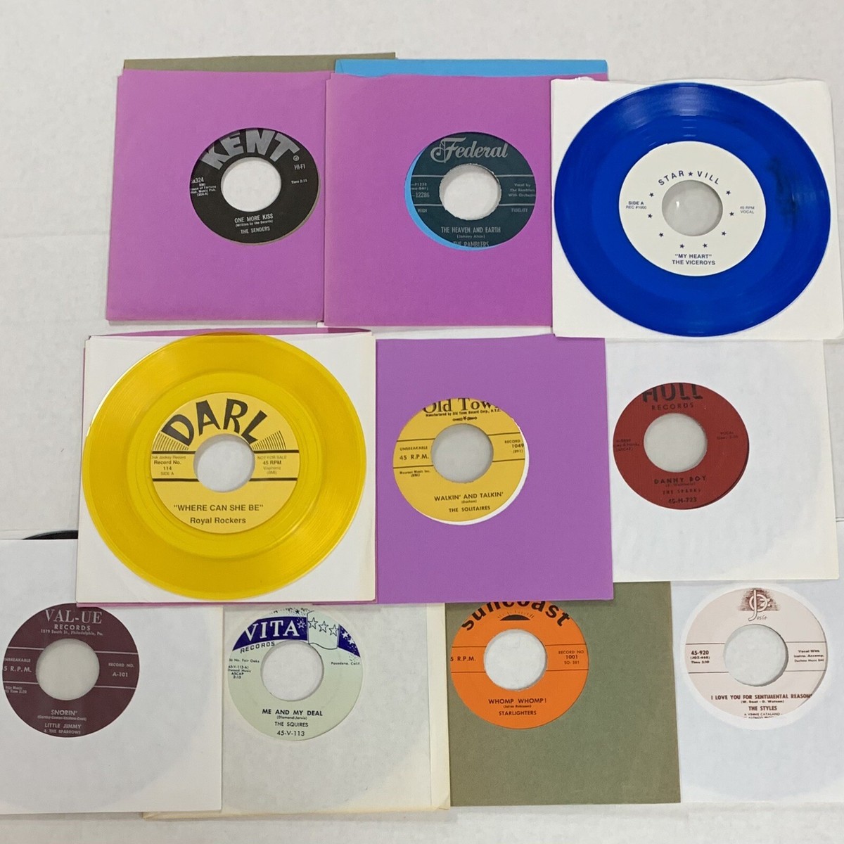 置物 doo wop 22 Doo Wop REPRO 45s 1956–1963 Parakeets Penguins Sparrows