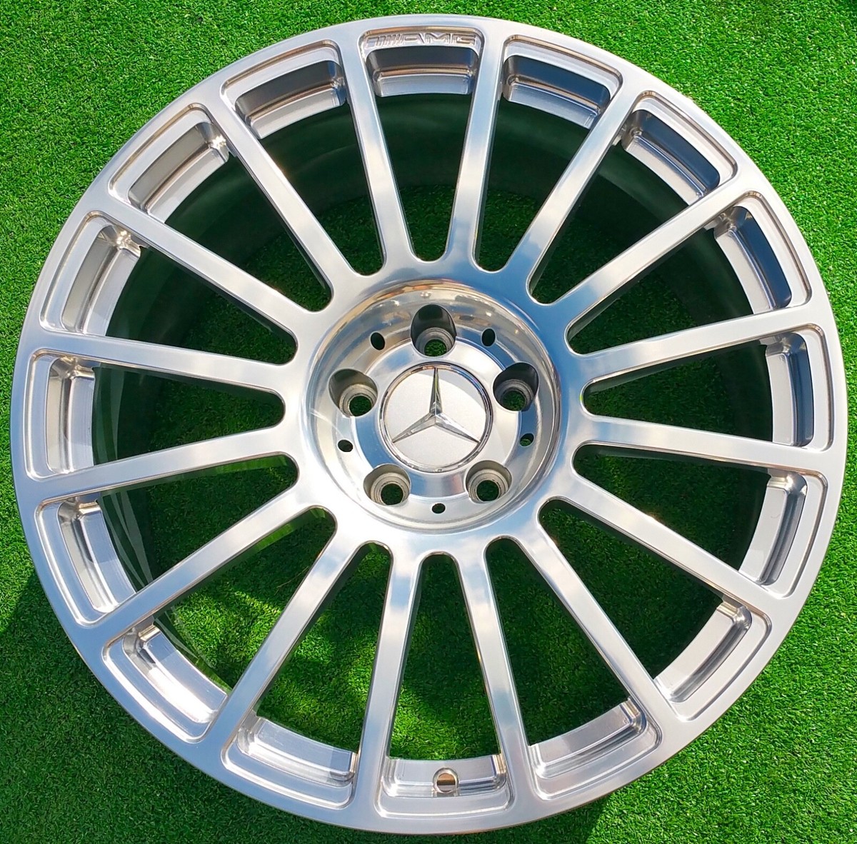 4 PERFECT Factory Mercedes Benz CLK63 Wheels Black Series Genuine