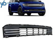 DA8Z-17K945-BA Front Bumper Lower Grille Chrome & Black For Ford Flex 2013-2019