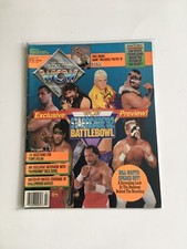 WCW Magazine February 1993 Starrcade 92 Battlebowl Sting Rick Rude Tony Atlas