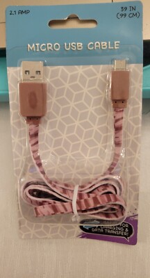 Micro USB Cable Android Charger Cord Micro USB Data Sync Charging Data Transfer